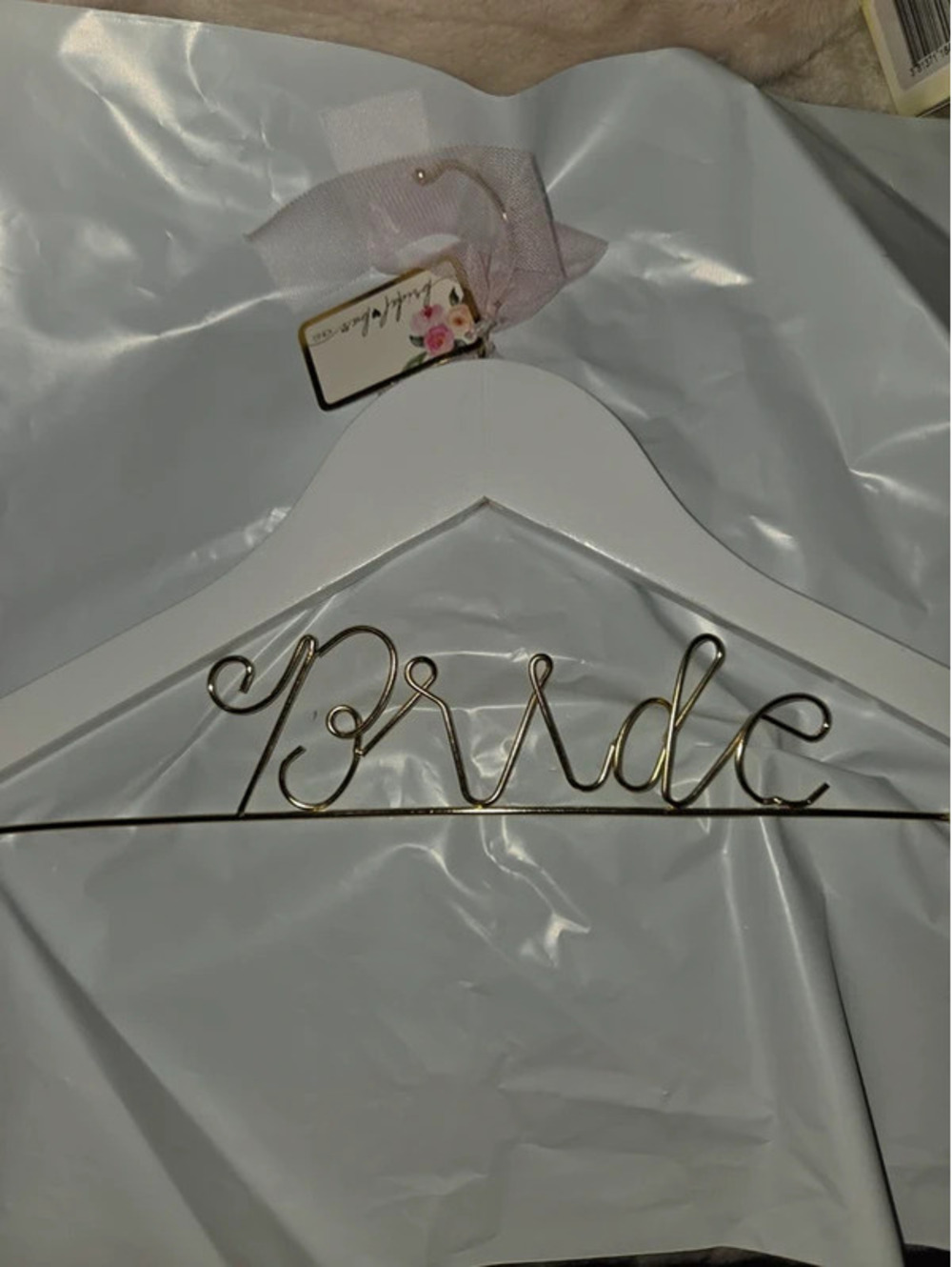 Bride hanger wedding